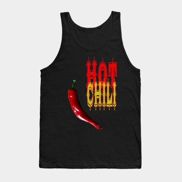 Hot as Chili Spicy Tank Top by PlanetMonkey
